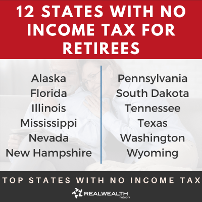 12 States with No Income Tax for Retirees