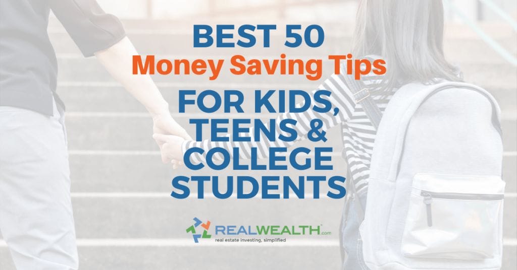 Featured Image for Article - Best 50 Money Saving Tips for Kids, Teens and College Students
