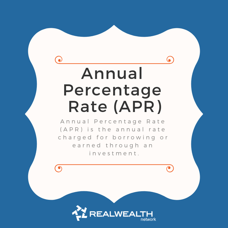 Definition of Annual Percentage Rate (APR) image