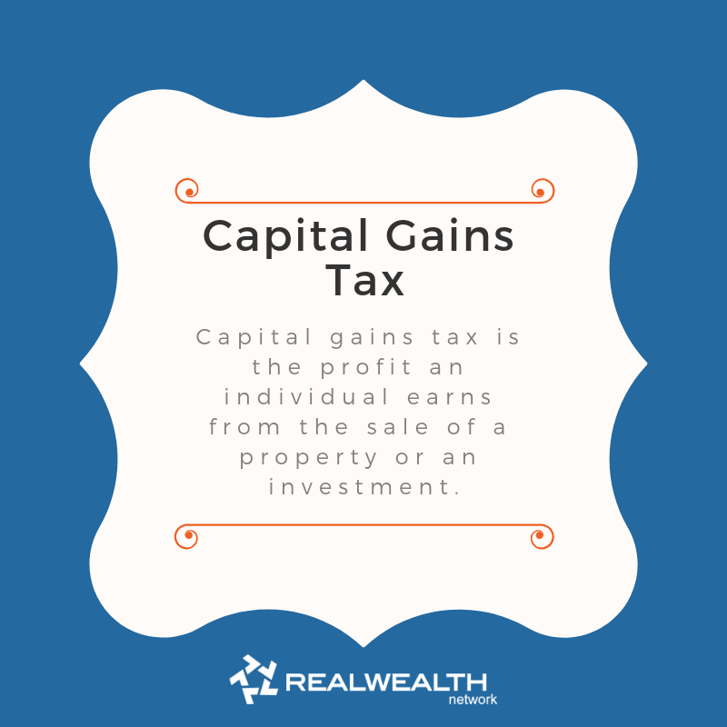 Definition of Capital Gains Tax image