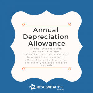 Definition of annual depreciation allowance image