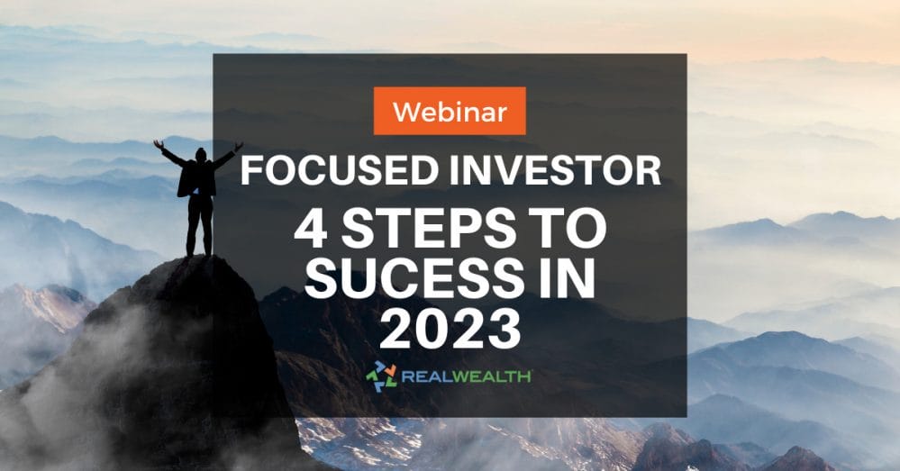 The Focused Investor: 4 Steps To Success in 2023