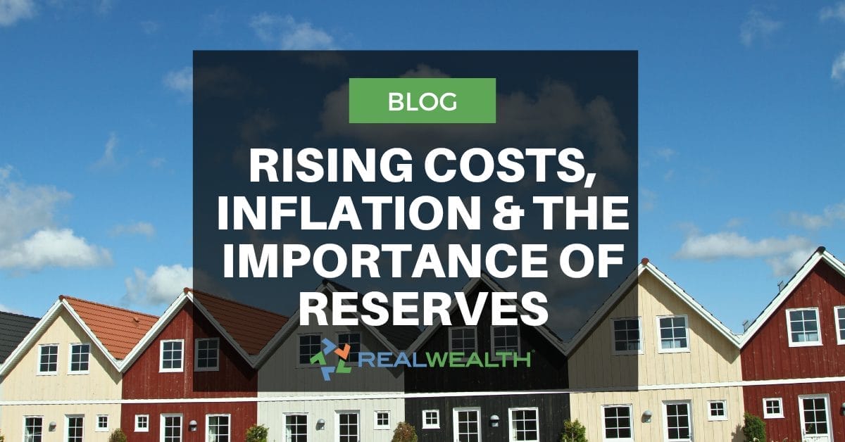 Rising Costs, Inflation & the Importance of Reserves for your Rental Property Business