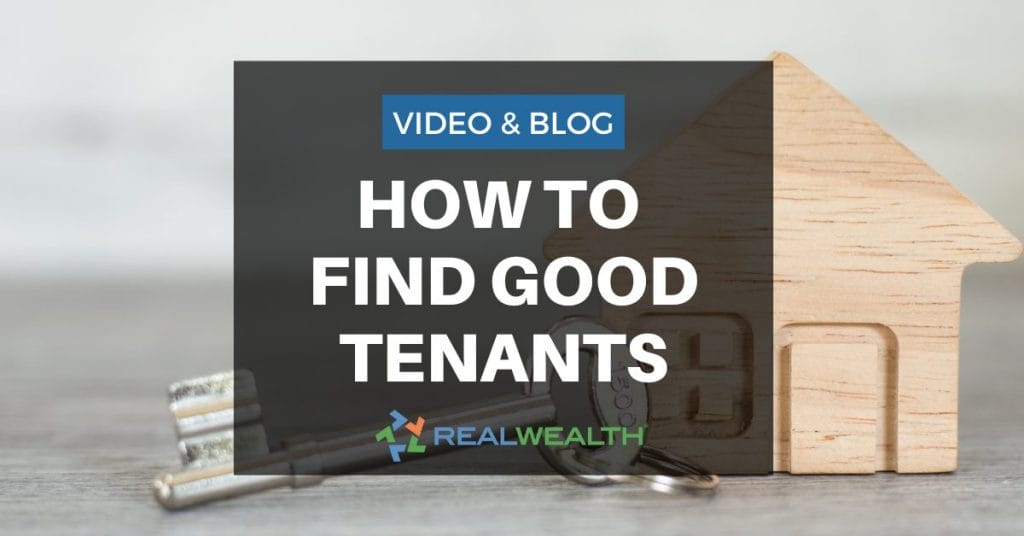 How to find good tentants for your rental property