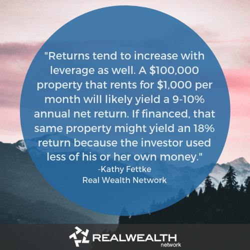 Kathy fettke quote on financing investment property image