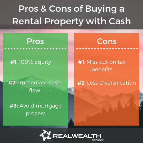 Pros and cons of buying a rental property with cash image