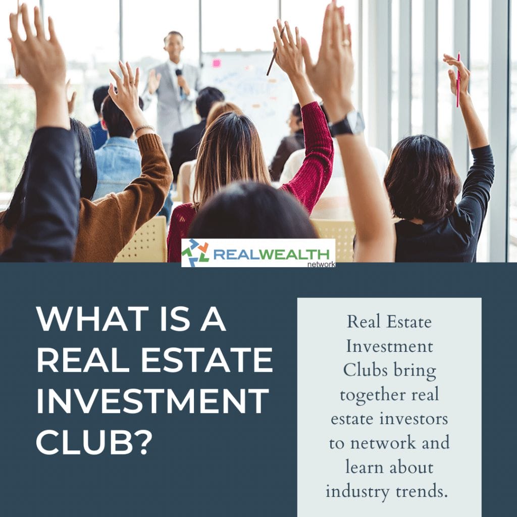 Image Highlighting What is a Real Estate Investment Club?