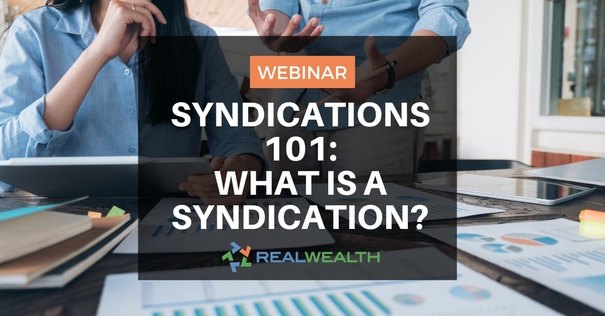 What is a Syndication Webinar