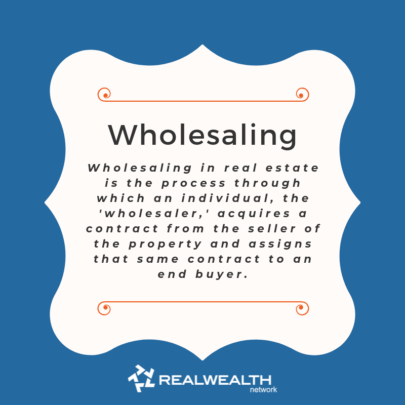 definition of Wholesaling